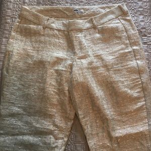 Old Navy Diva Skinny Metallic Ankle Pants- size 8