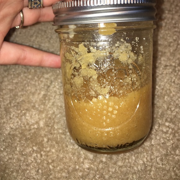 Vanilla coconut scrub