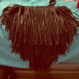 Fringe sidebody purse!