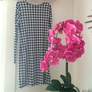 🆕 MICHAEL KORS Navy/White Houndstooth XXS🆕