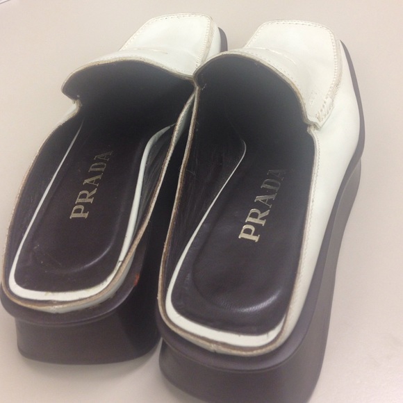 Authentic cream/off white mules - Picture 3 of 4