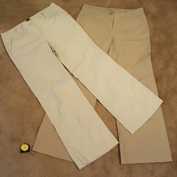 Bundle: 2 pairs Chino/Khaki Pants