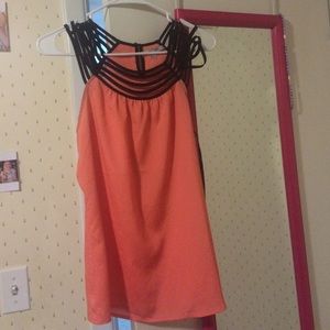 Peach tank top