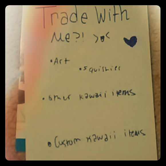 Trade with me!?