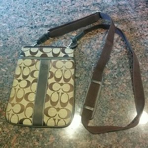 Over the shoulder coach bag