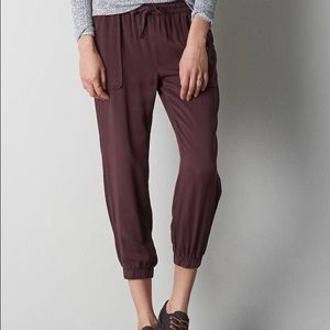 AEO Purple Linen Lounge Pant (joggers)
