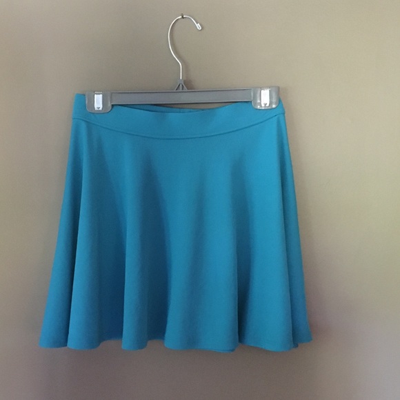 Blue Skater Skirt
