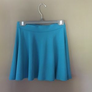 Blue Skater Skirt