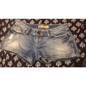 BKE Stella denim shorts.