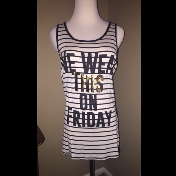 "We wear this on Friday" tank