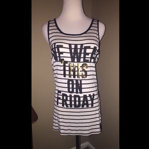"We wear this on Friday" tank