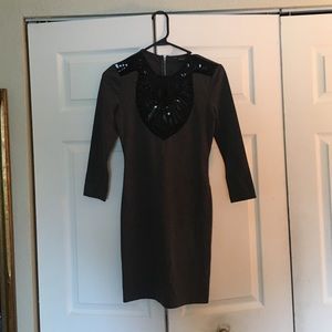 Armani Exchange Grey Dress
