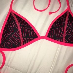 Victoria's Secret PINK triangle bathing suit top