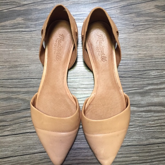 Tan Madewell Flats!!