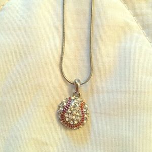 Baseball Necklace