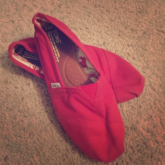 Toms shoes.