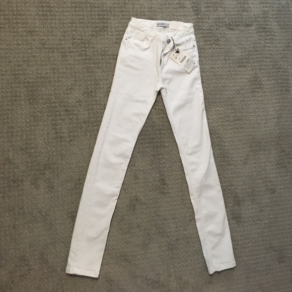Zara white denim
