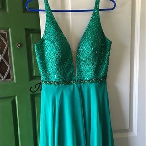 Sherri Hill Prom Dress size 10 (with alterations)