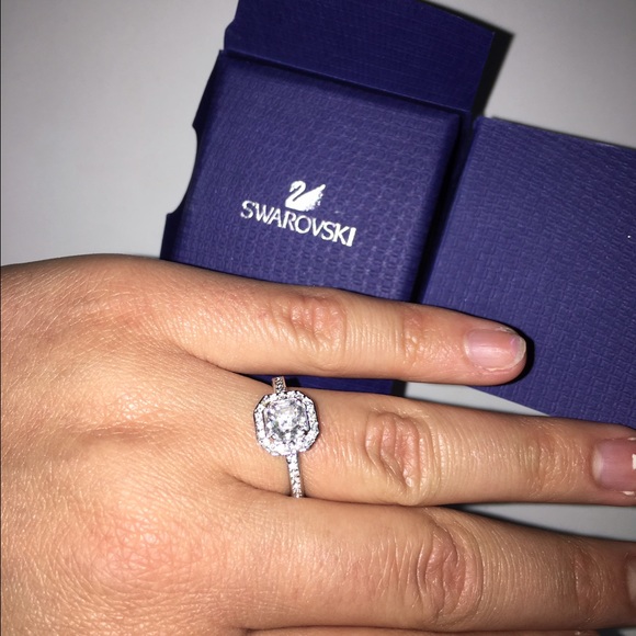 Swarovski crystal ring
