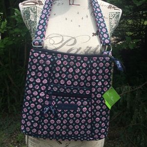 Vera Bradley Hipster Petal Dots Bag!