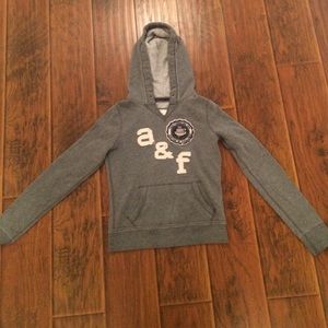 Gray Abercrombie hoodie