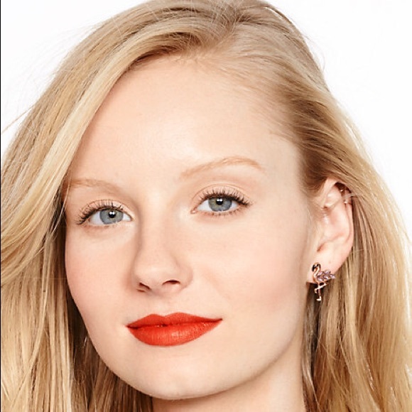 Kate Spade Flamingo Earrings - Picture 4 of 4