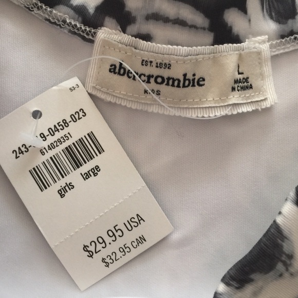 Abercrombie Floral Print Skater Skirt - Picture 3 of 3