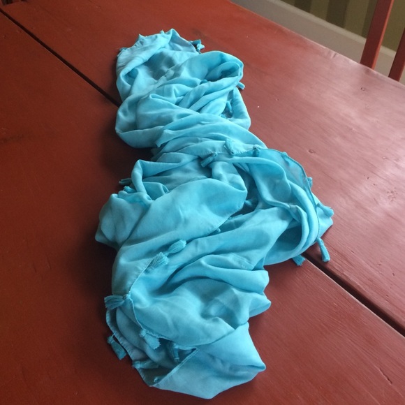 Aqua Infinity Scarf