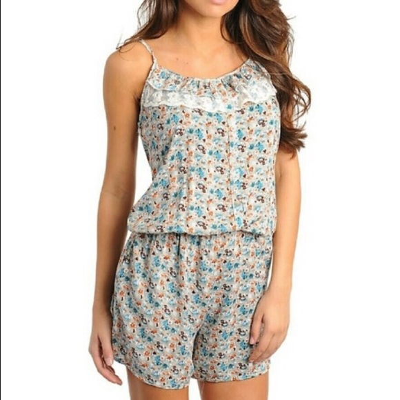 Other - Floral romper