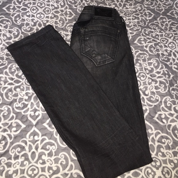 Grey wash authentic Robin's Jeans - Picture 4 of 4