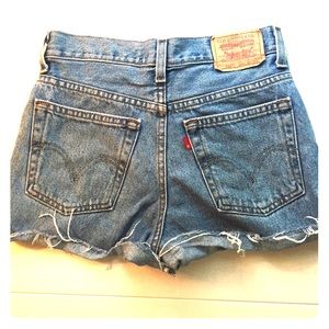 Vintage Levi's jean short