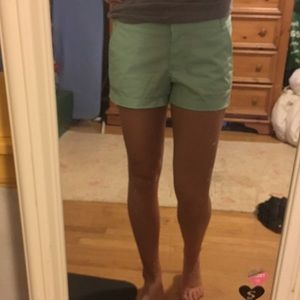 Jcrew Mint chino shorts