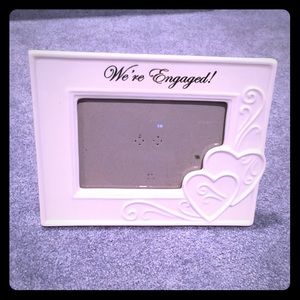 We're engaged frame!