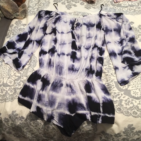 Off the shoulder romper