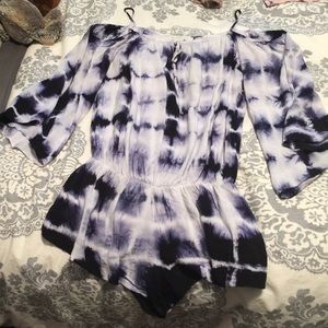 Off the shoulder romper