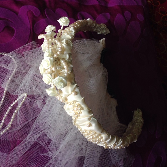 Handmade Wedding hairband