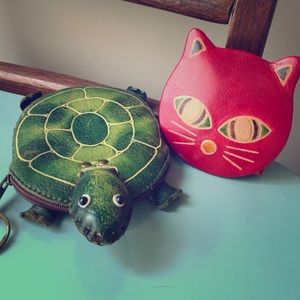Animal coin purses