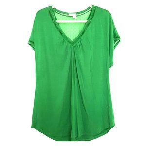 V neck top