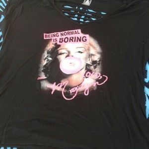 Fun and sexy Marilyn Monroe  tee