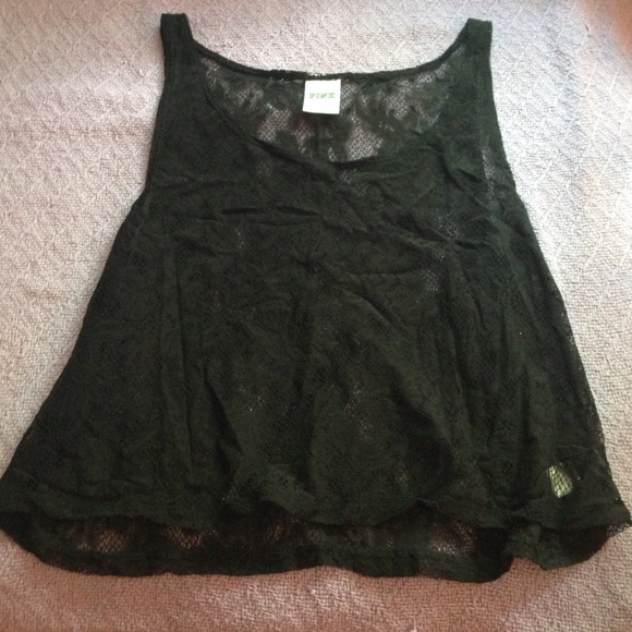 Lace top coverup