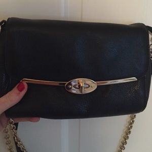 Black coach purse