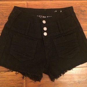 High wasted shorts