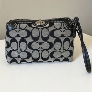 Signature Coach Wristlet