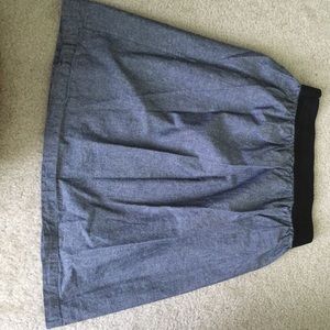 Jean colored Skirt