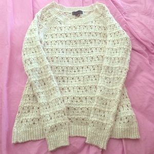 Jeans by buffalo cream and gold sweater