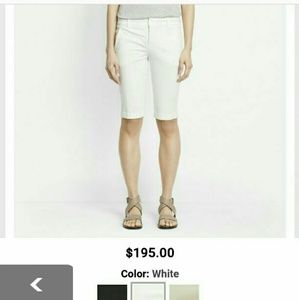 Womens VINCE brand shorts white