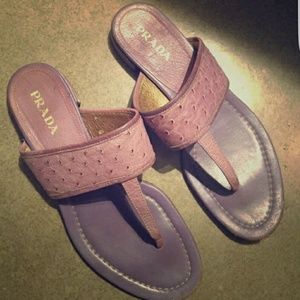 Authentic prada sandals