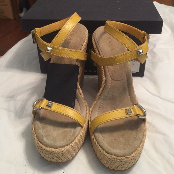 Prada Wedge Sandals-Authentic - Picture 2 of 4