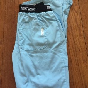Sky blue scrub bottoms