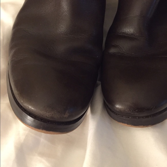 Michael Kors MK charm riding boots chocolate brown - Picture 3 of 4